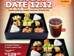 Promo Hokben Spesial 12.12 Paket Hemat Hanya 50 Ribuan