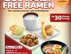 Promo Hokben Spesial Duo Paket Gratis Ramen Mulai 30 Ribuan