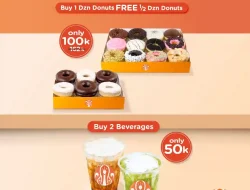 Promo JCO 4EVER Beli 1 Gratis 1 Donuts Harga Mulai 50 Ribuan