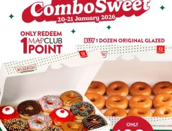 Promo Krispy Kreme Beli 2 Lusin Donat Harga Hanya 108 Ribu