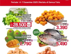 Promo Lotte Grosir Weekend Terbaru 4 – 7 Desember 2025