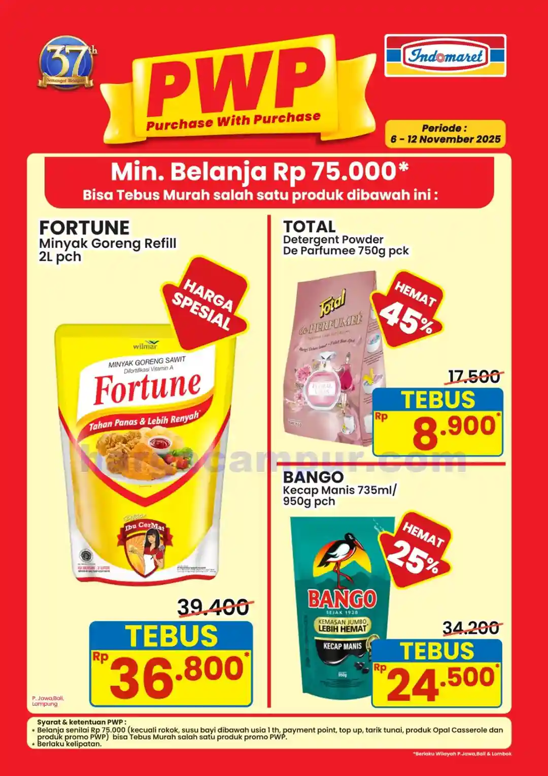 Promo PWP Indomaret Purchase With Purchase 6 12 November 2025
