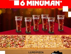 Promo Pizza Hut Spesial Holiday Deals Gratis 6 Minuman