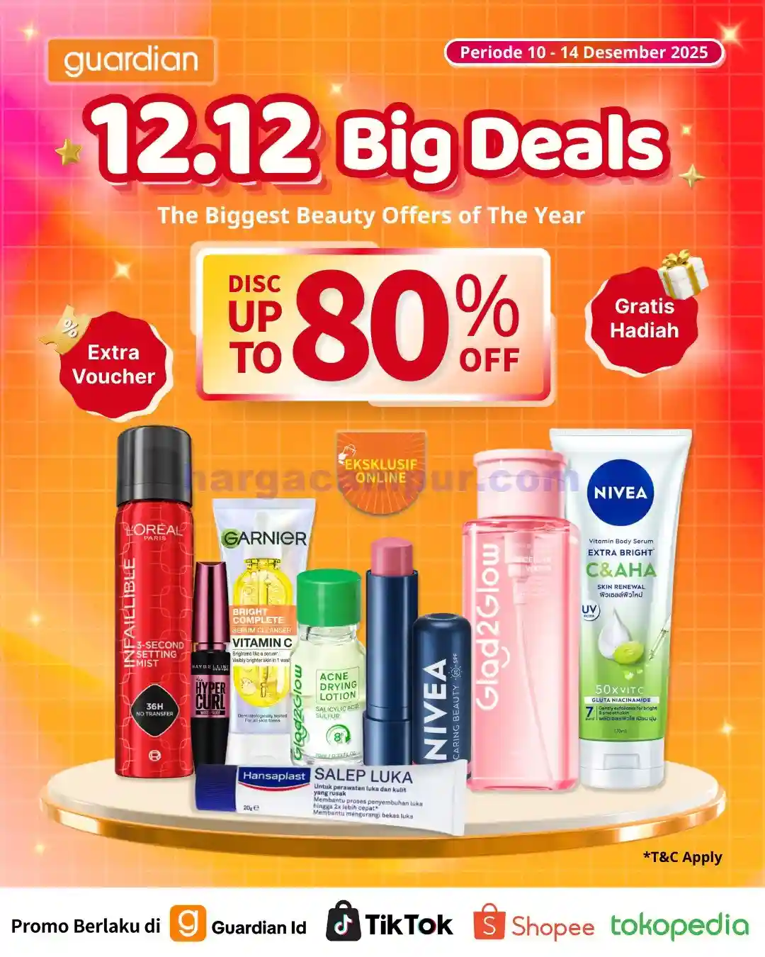 Katalog Harga Promo Guardian Terbaru 18 - 24 Desember 2025 12 Katalog Guardian Promo Spesial 12.12 Big Deals 10 14 Desember 2025 8