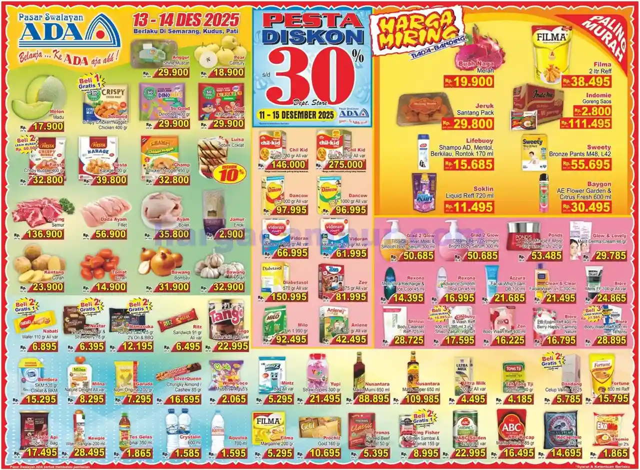 Promo Ada Swalayan Weekend Terbaru 13 - 14 Desember 2025 1 Katalog Promo Ada Swalayan Weekend Terbaru 13 14 Desember 2025 2