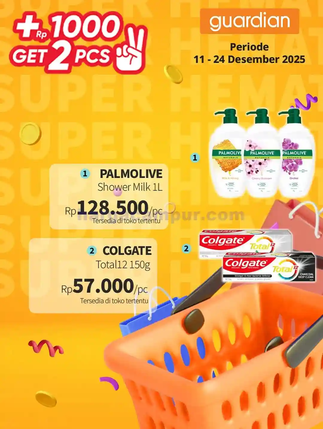 Katalog Harga Promo Guardian Terbaru 18 - 24 Desember 2025 6 Katalog Promo Guardian Terbaru 11 14 Desember 2025 6