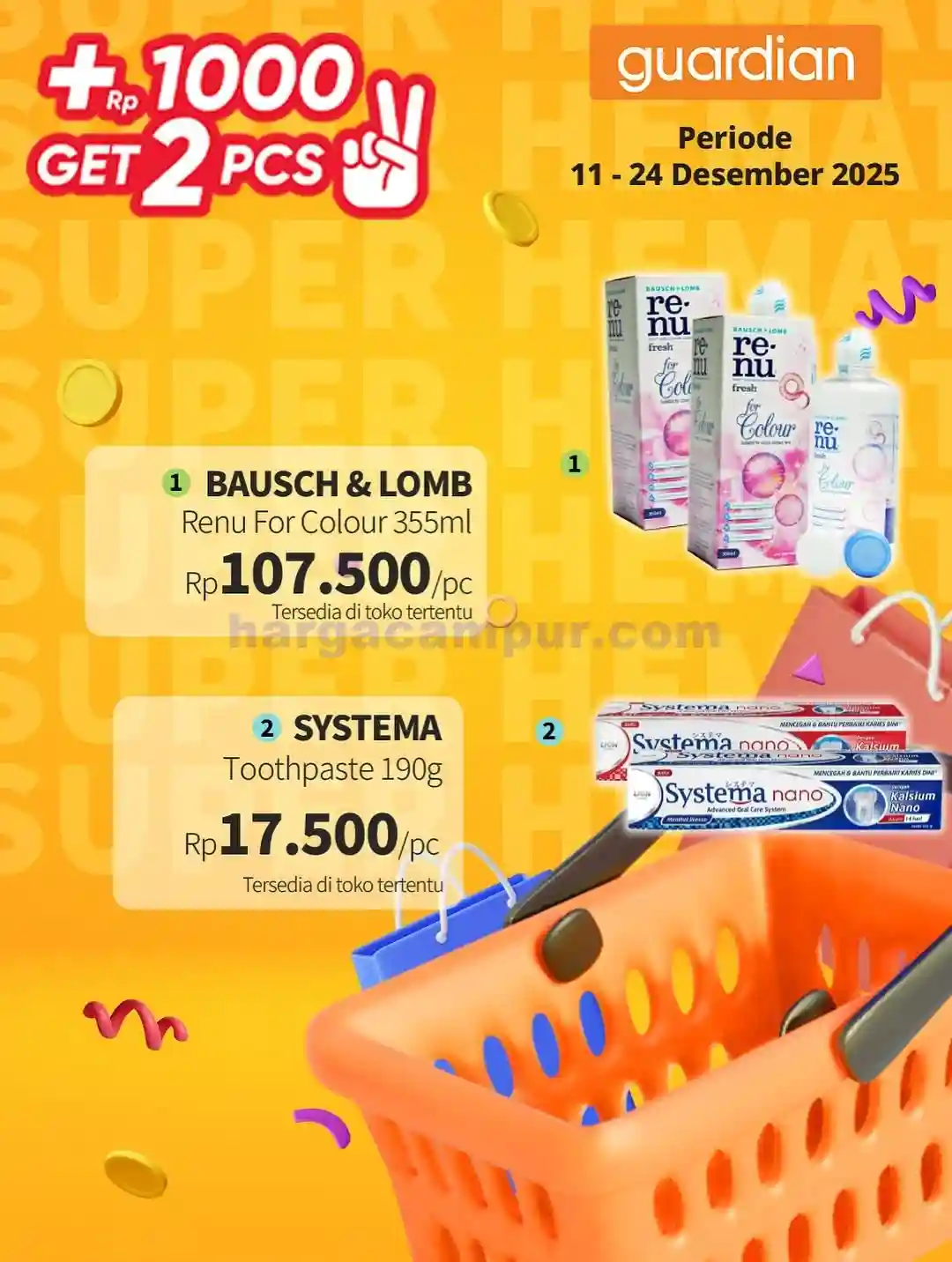 Katalog Harga Promo Guardian Terbaru 18 - 24 Desember 2025 7 Katalog Promo Guardian Terbaru 11 14 Desember 2025 7