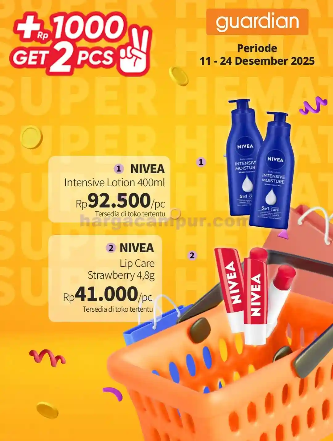Katalog Harga Promo Guardian Terbaru 18 - 24 Desember 2025 8 Katalog Promo Guardian Terbaru 11 14 Desember 2025 8