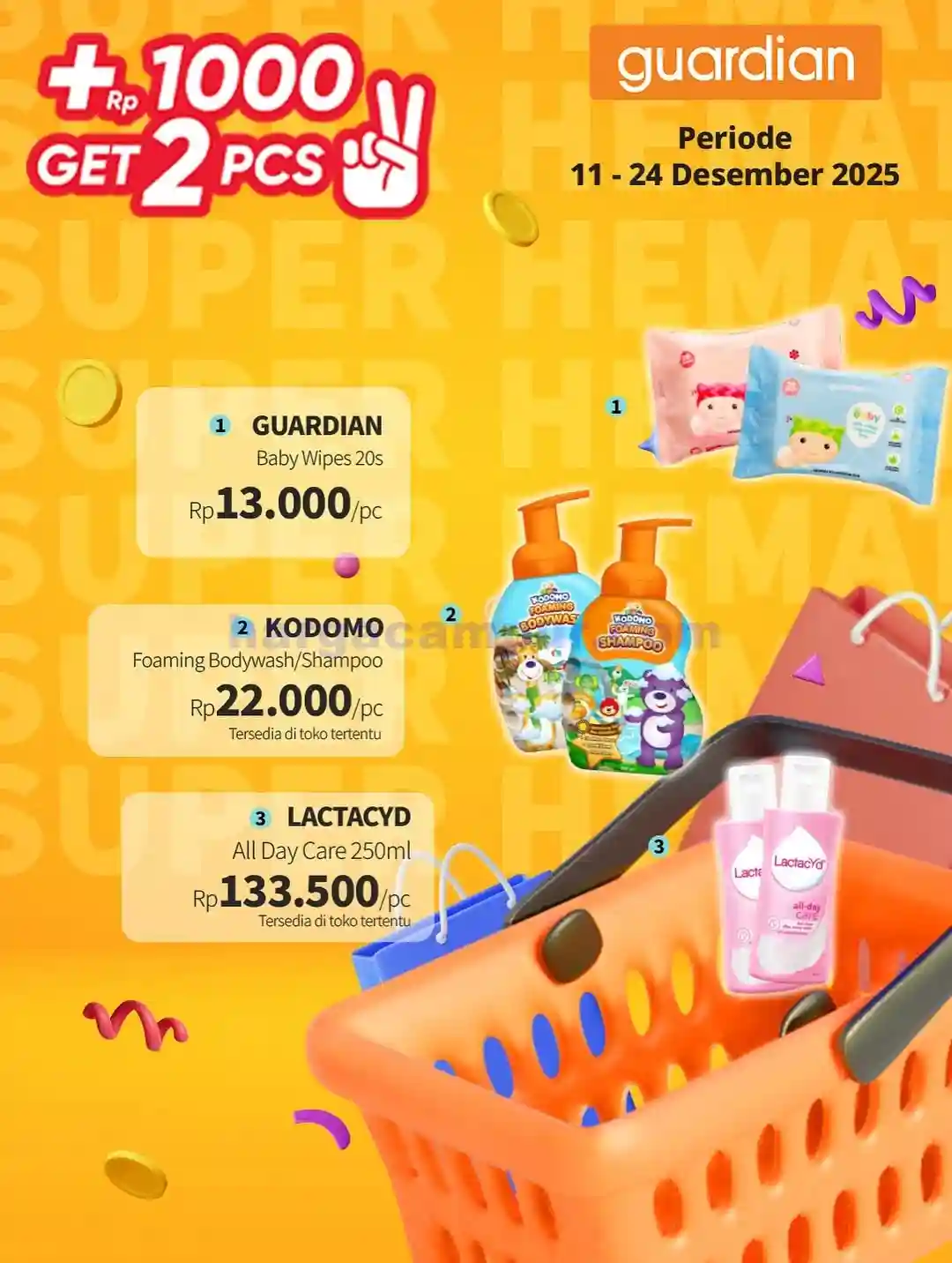 Katalog Harga Promo Guardian Terbaru 18 - 24 Desember 2025 9 Katalog Promo Guardian Terbaru 11 14 Desember 2025 9