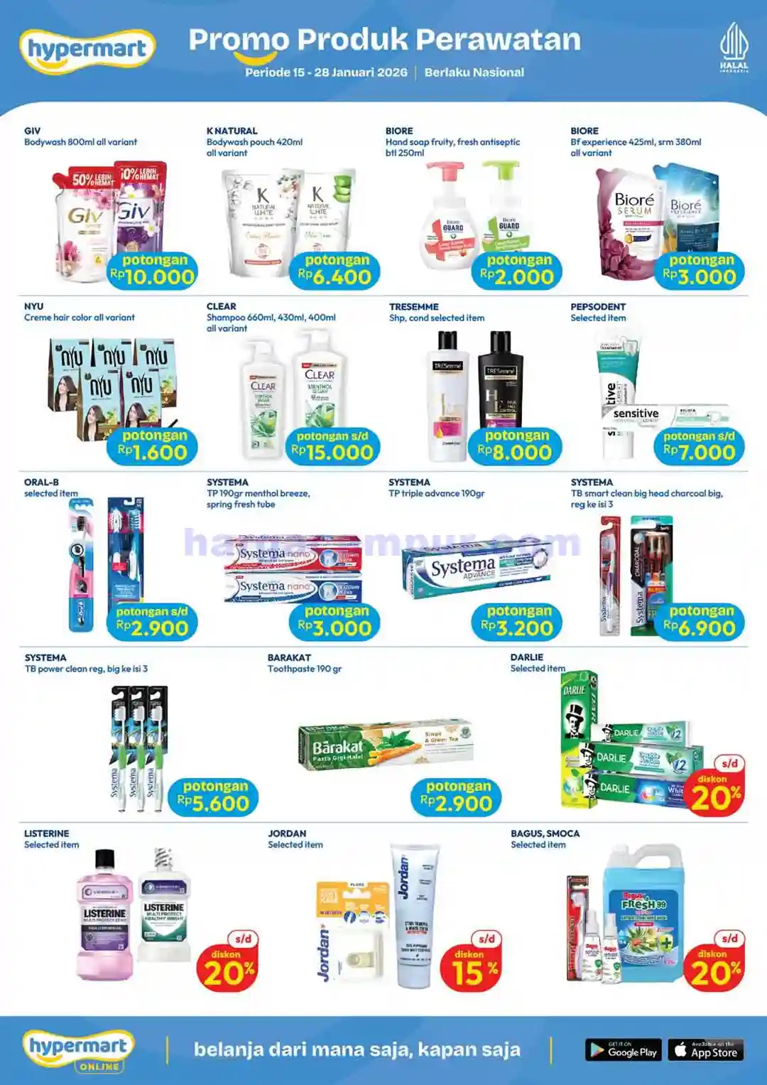 Katalog Promo Hypermart Terbaru 15 - 28 Januari 2026 10 Katalog Promo Hypermart Terbaru 15 28 Januari 2026 10