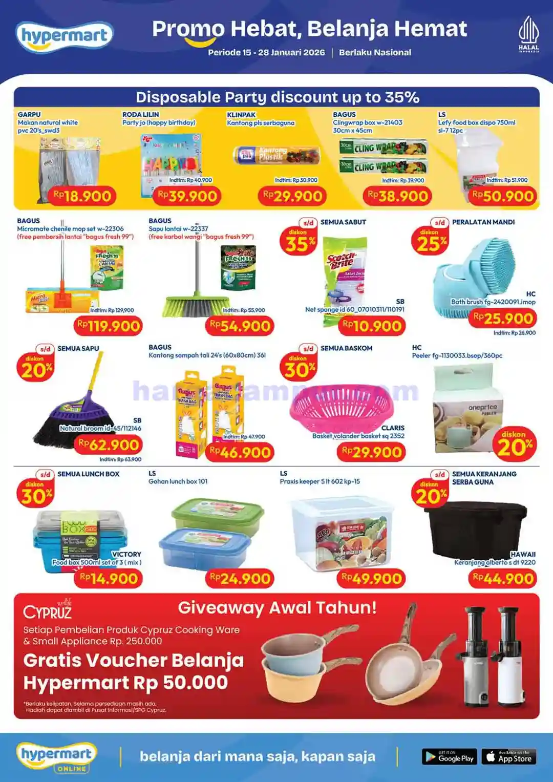 Katalog Promo Hypermart Terbaru 15 - 28 Januari 2026 12 Katalog Promo Hypermart Terbaru 15 28 Januari 2026 12