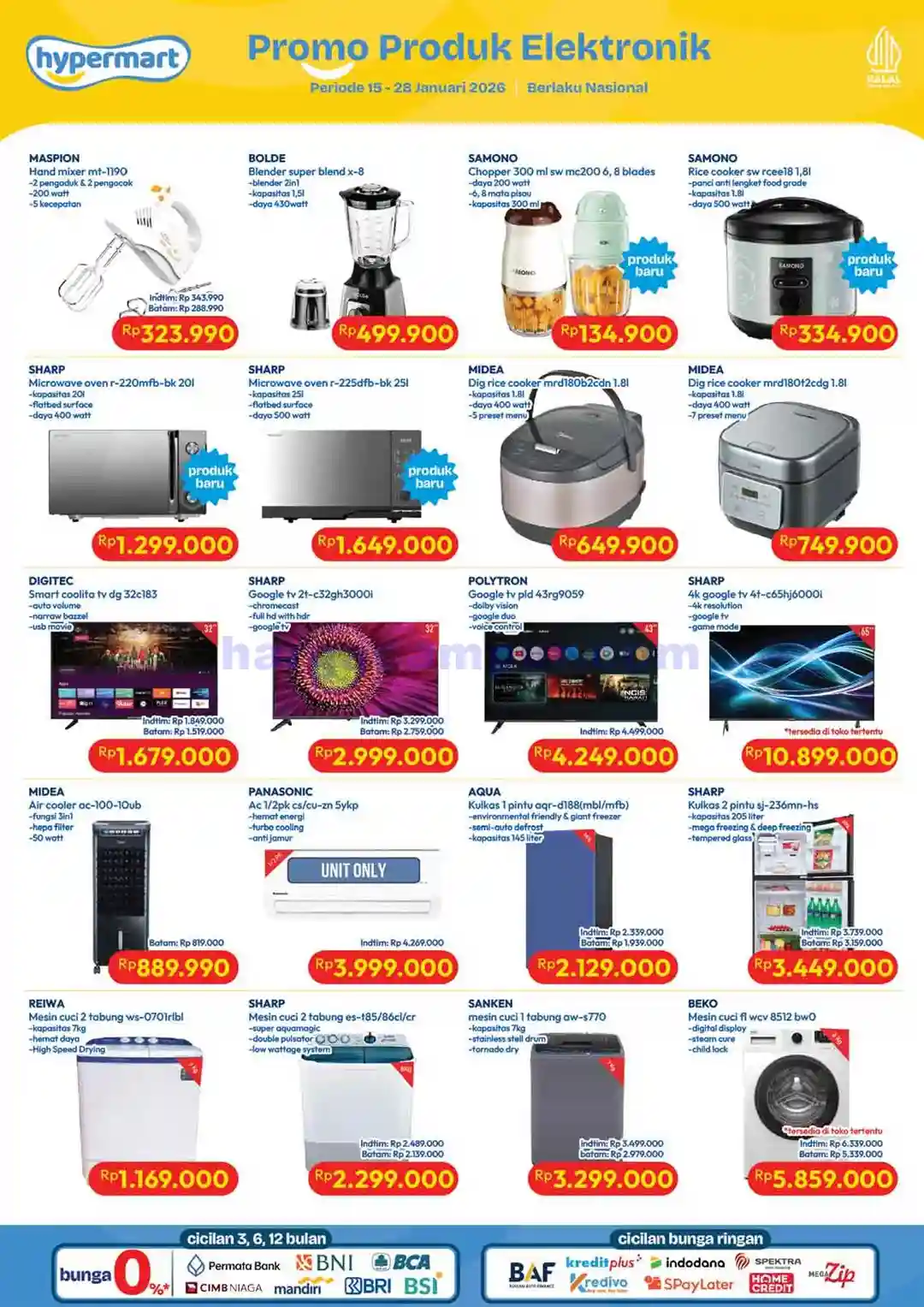 Katalog Promo Hypermart Terbaru 15 - 28 Januari 2026 15 Katalog Promo Hypermart Terbaru 15 28 Januari 2026 15