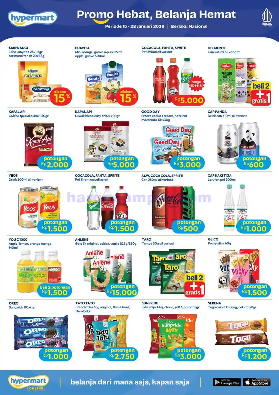 Katalog Promo Hypermart Terbaru 15 - 28 Januari 2026 6 Katalog Promo Hypermart Terbaru 15 28 Januari 2026 6
