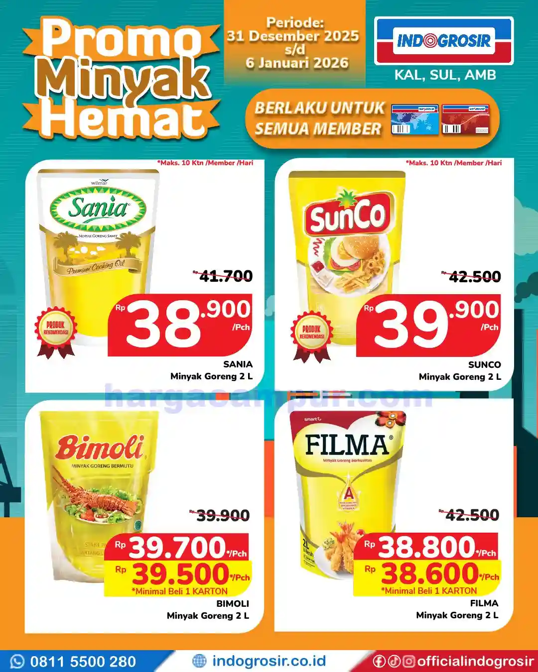 Katalog Promo Indogrosir Harga Hemat 7 - 13 Januari 2026 11 Katalog Promo Indogrosir Harga Hemat 31 Desember 6 Januari 2026 1
