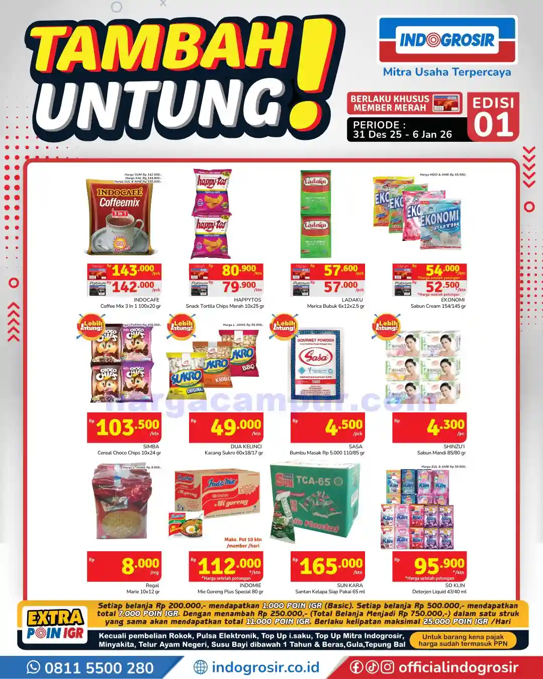 Katalog Promo Indogrosir Harga Hemat 7 - 13 Januari 2026 2 Katalog Promo Indogrosir Harga Hemat 31 Desember 6 Januari 2026 10