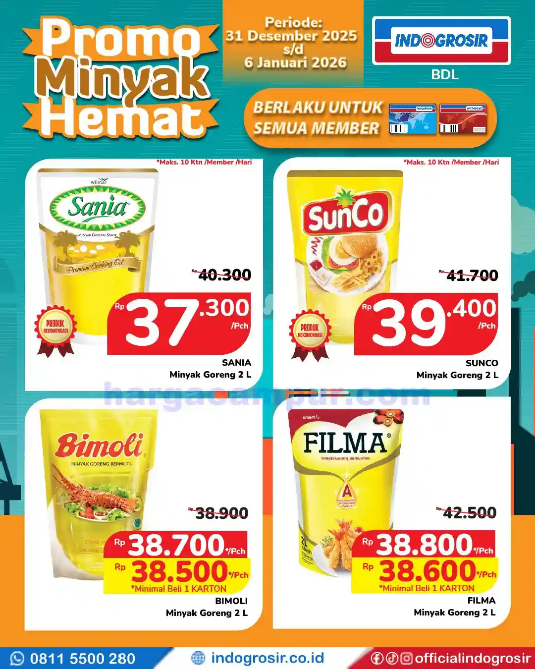 Katalog Promo Indogrosir Harga Hemat 7 - 13 Januari 2026 7 Katalog Promo Indogrosir Harga Hemat 31 Desember 6 Januari 2026 5