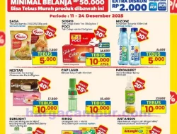 Promo Indomaret Harga Heboh Periode 10 – 16 Desember 2025