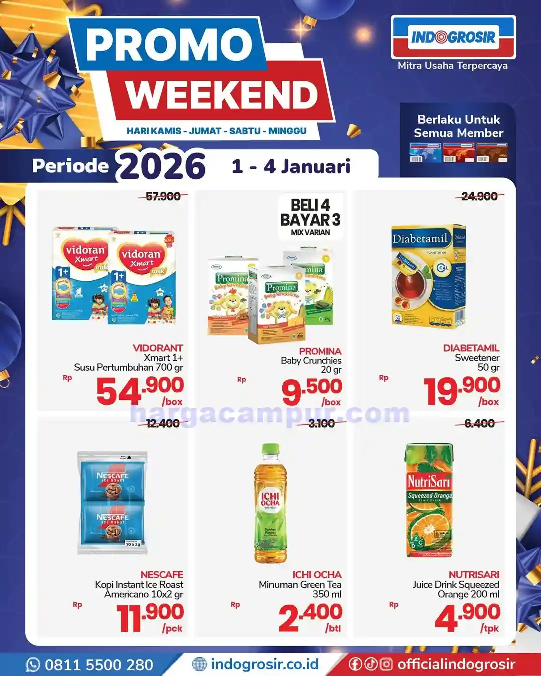 Katalog Promo JSM Indogrosir Terbaru 9 - 11 Januari 2026 3 Katalog Promo JSM Indogrosir Terbaru 2 4 Januari 2026 4