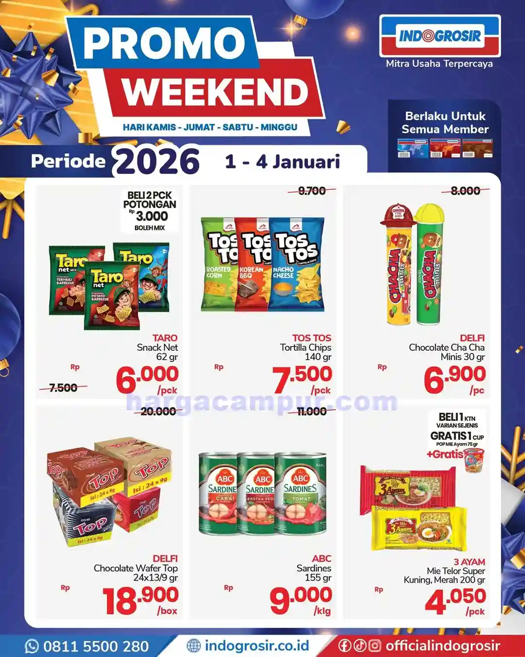 Katalog Promo JSM Indogrosir Terbaru 9 - 11 Januari 2026 2 Katalog Promo JSM Indogrosir Terbaru 2 4 Januari 2026 5