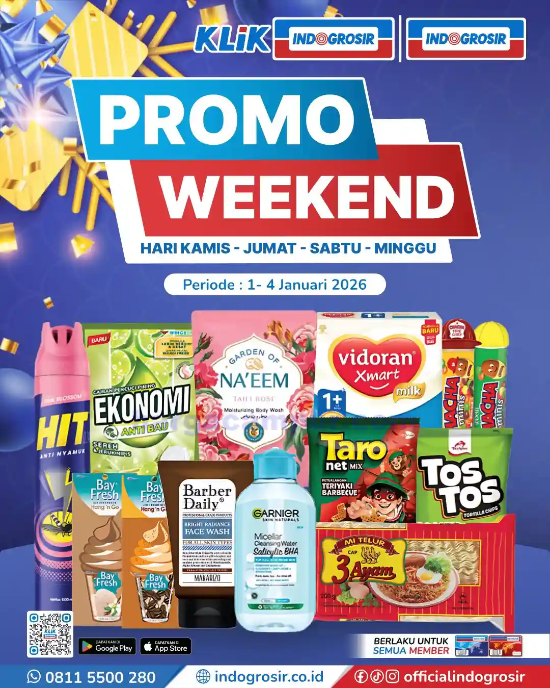 Katalog Promo JSM Indogrosir Terbaru 9 - 11 Januari 2026 1 Katalog Promo JSM Indogrosir Terbaru 2 4 Januari 2026 6