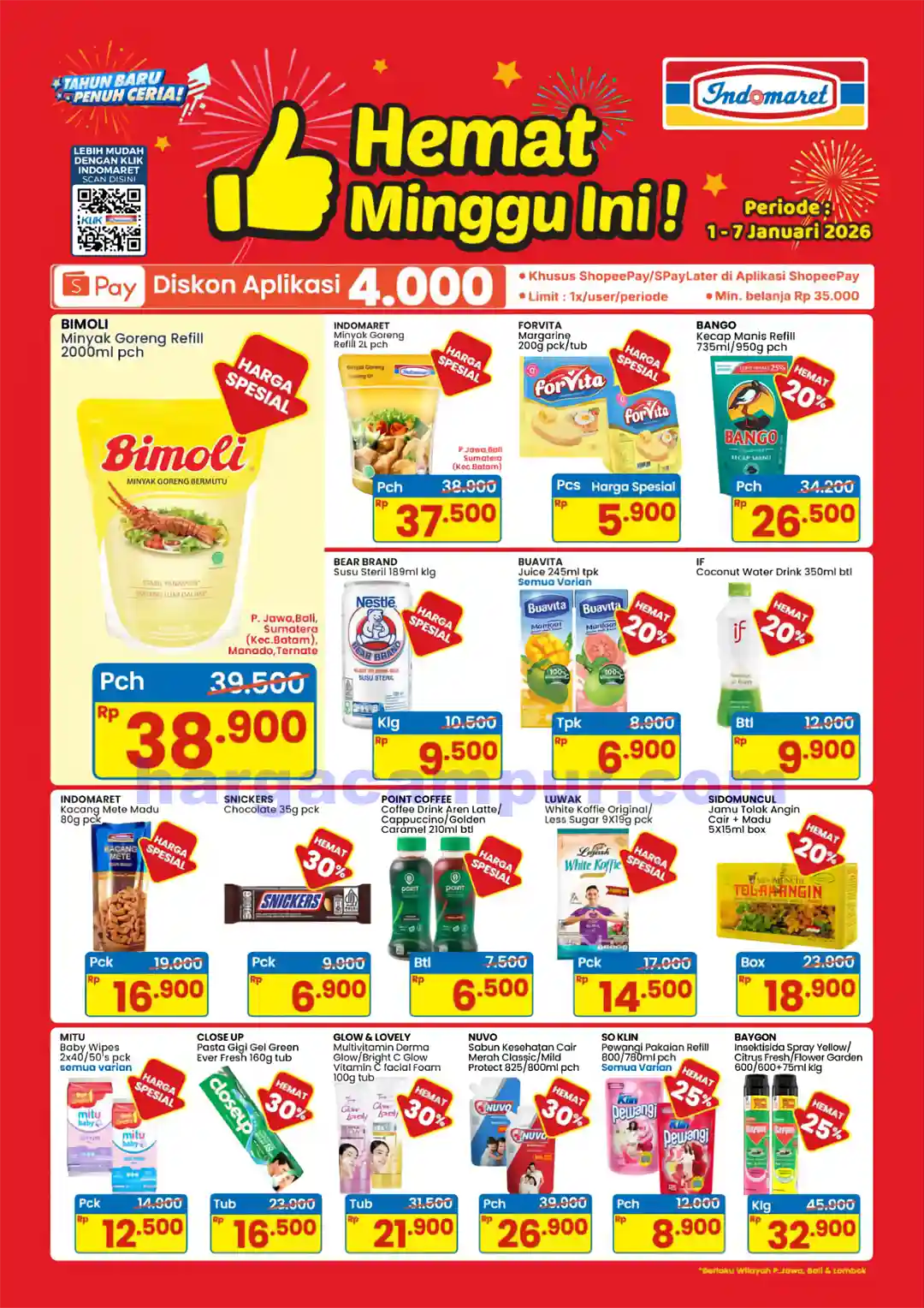 Promo Indomaret Hemat Banget Periode 1 - 7 Januari 2026 1 Katalog Promo JSM Indomaret Terbaru 2 4 Januari 2026 2