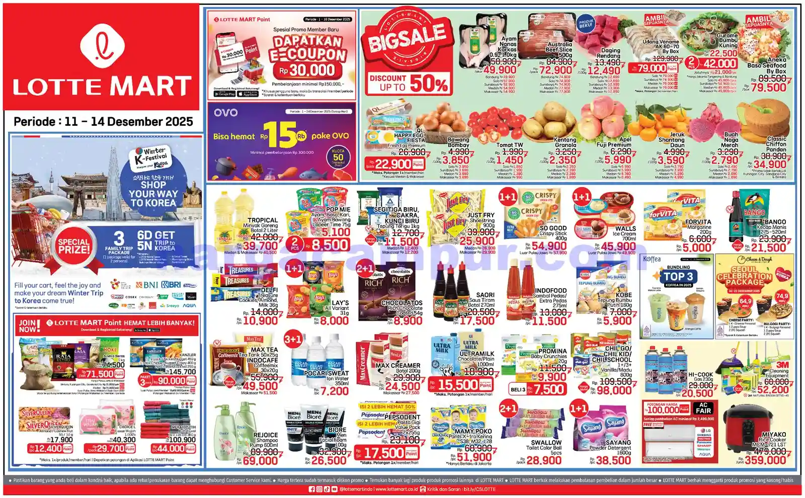 Katalog Promo JSM Lottemart Weekend 11 - 14 Desember 2025 1 Katalog Promo JSM Lottemart Terbaru 11 14 Desember 2025