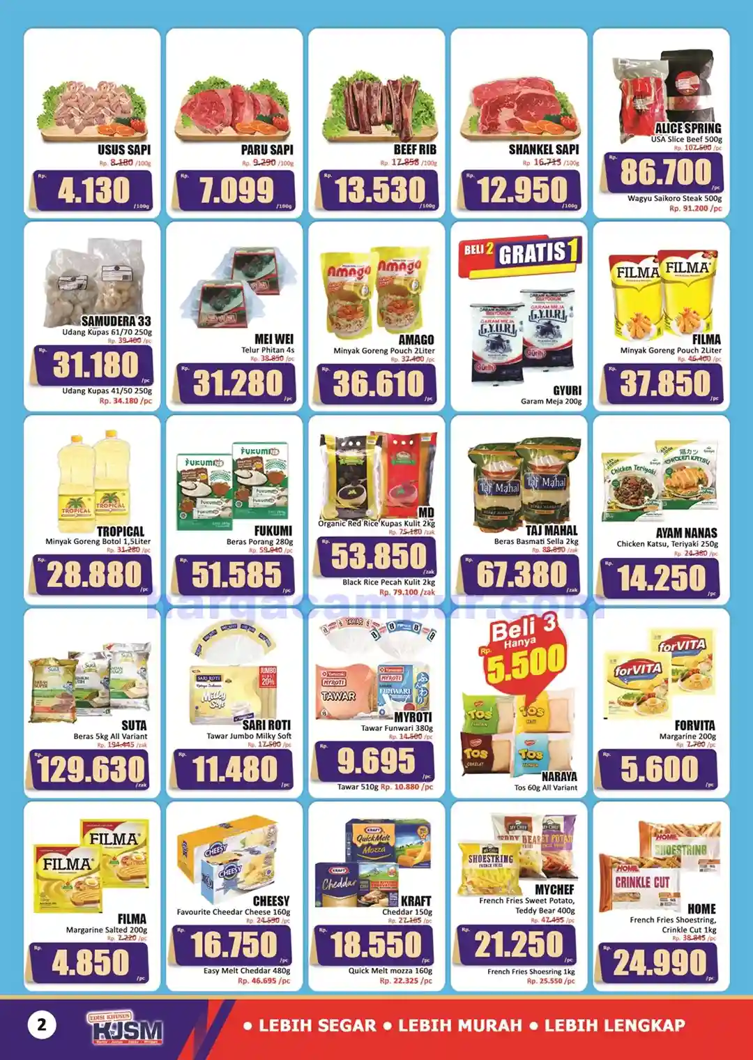 Promo KJSM Hari Hari Pasar Swalayan 11 - 14 Desember 2025 2 Katalog Promo KJSM HARI HARI Pasar Swalayan 11 14 Desember 2025 2