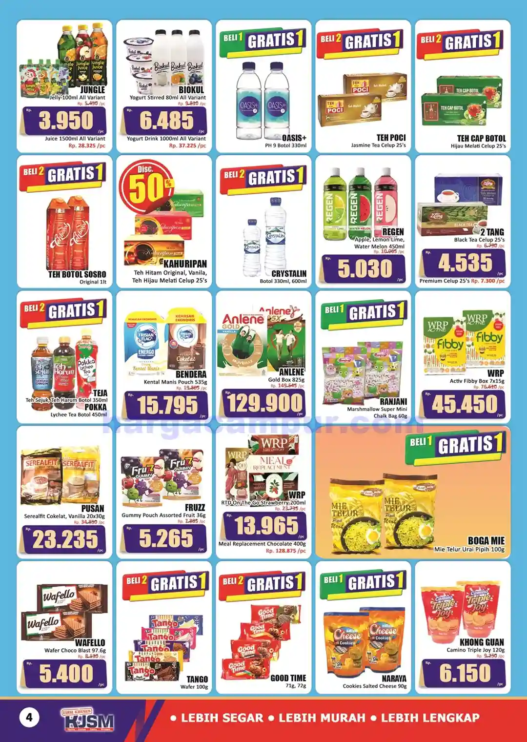 Promo KJSM Hari Hari Pasar Swalayan 11 - 14 Desember 2025 4 Katalog Promo KJSM HARI HARI Pasar Swalayan 11 14 Desember 2025 4