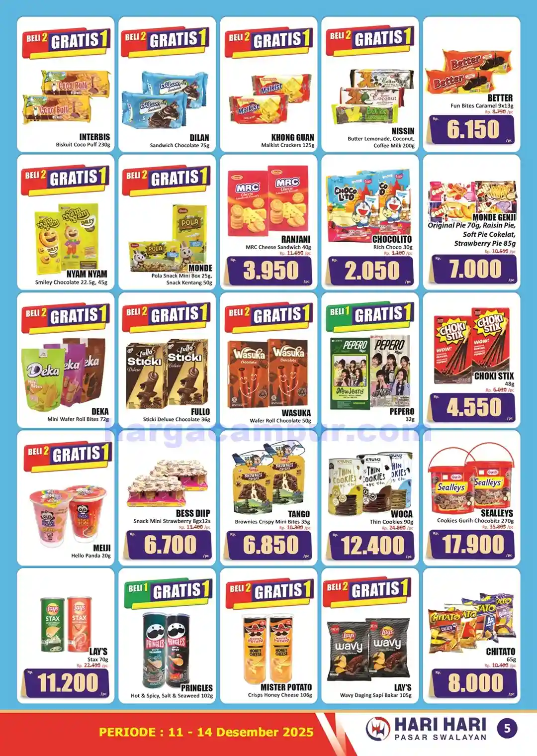 Promo KJSM Hari Hari Pasar Swalayan 11 - 14 Desember 2025 5 Katalog Promo KJSM HARI HARI Pasar Swalayan 11 14 Desember 2025 5