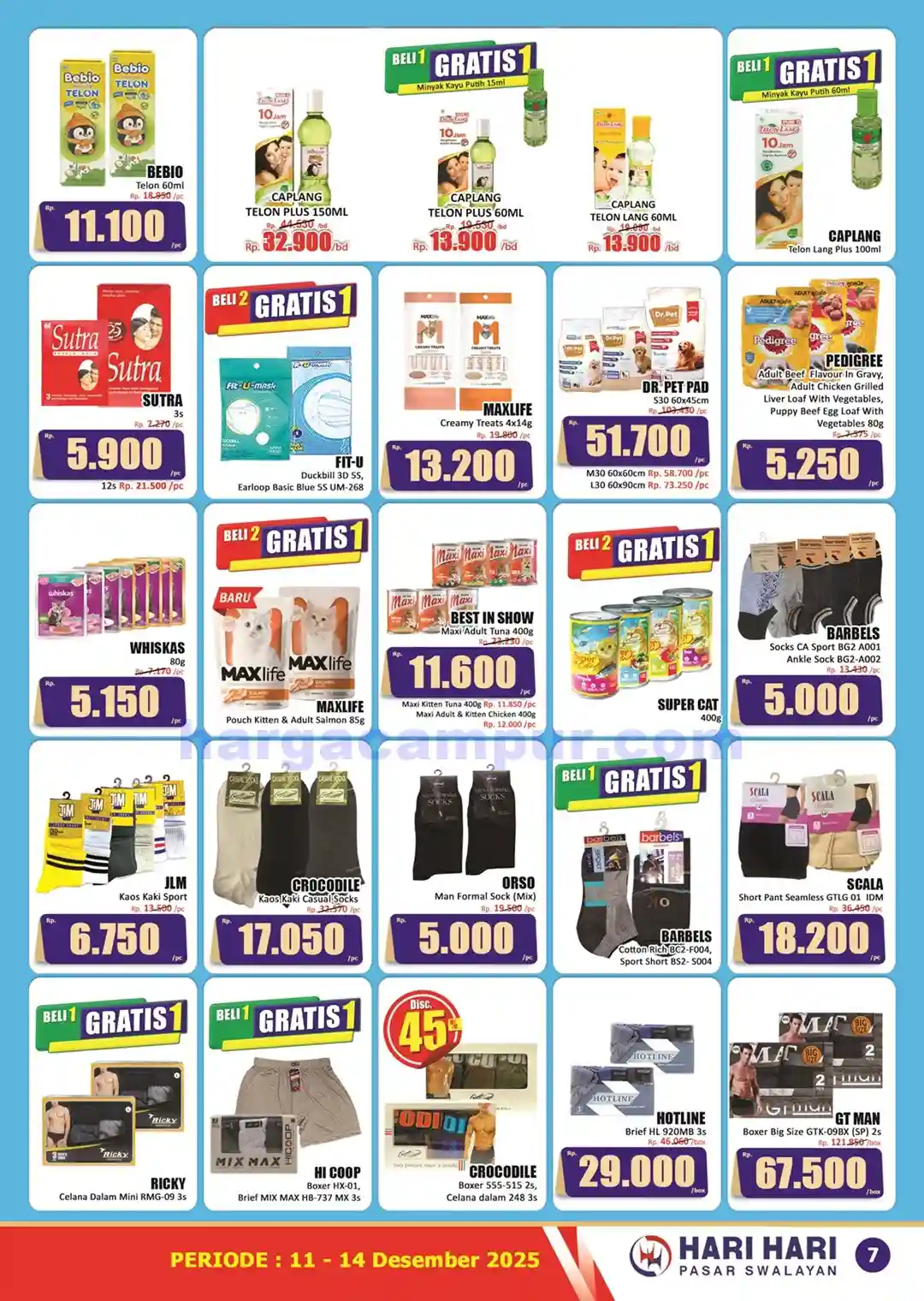 Promo KJSM Hari Hari Pasar Swalayan 11 - 14 Desember 2025 7 Katalog Promo KJSM HARI HARI Pasar Swalayan 11 14 Desember 2025 7