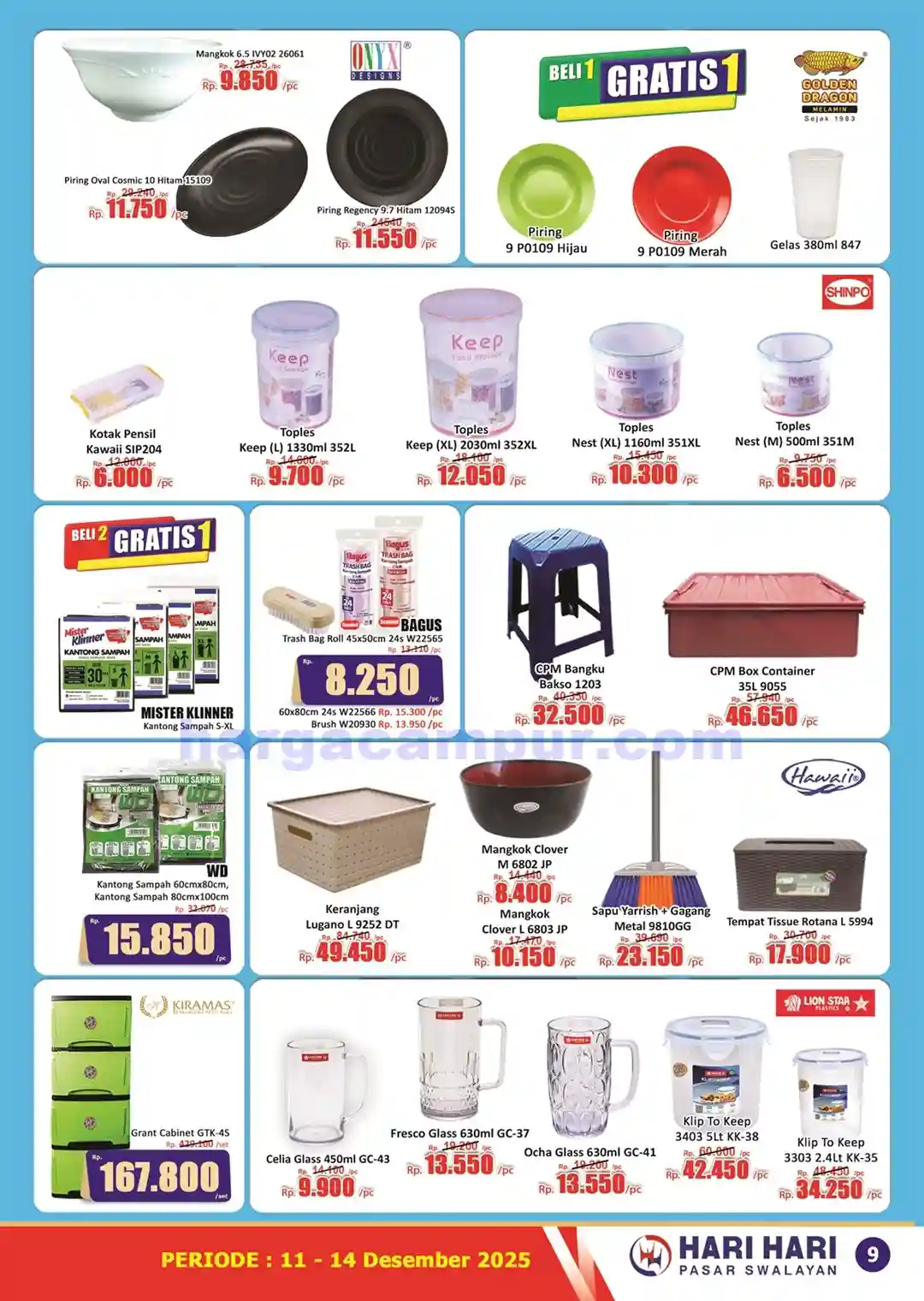 Promo KJSM Hari Hari Pasar Swalayan 11 - 14 Desember 2025 9 Katalog Promo KJSM HARI HARI Pasar Swalayan 11 14 Desember 2025 9