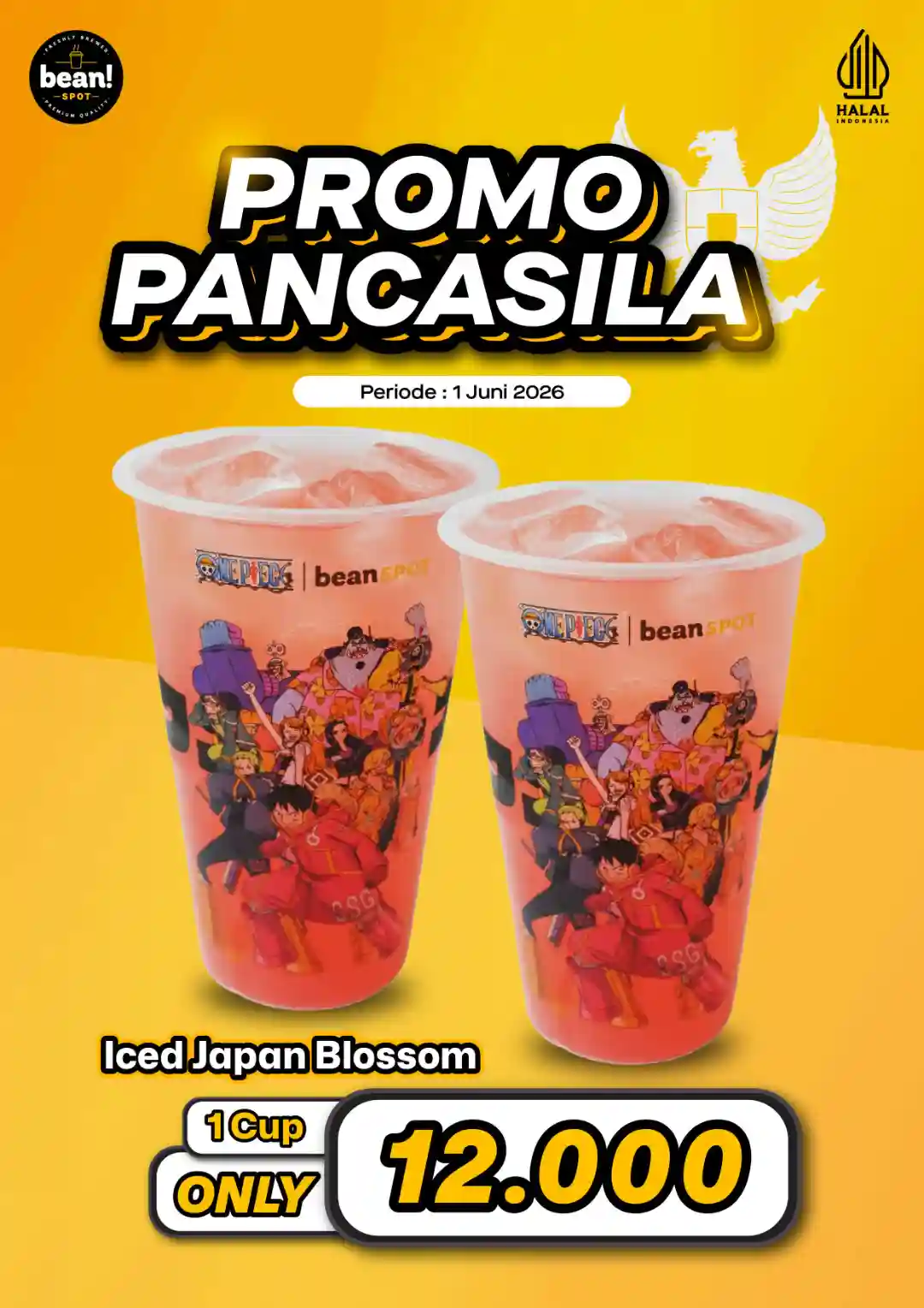 Promo Beanspot Harga Spesial Hari Pancasila Hanya 12 Ribu 1 Promo Beanspot Harga Spesial Hari Pancasila Hanya 12 Ribu
