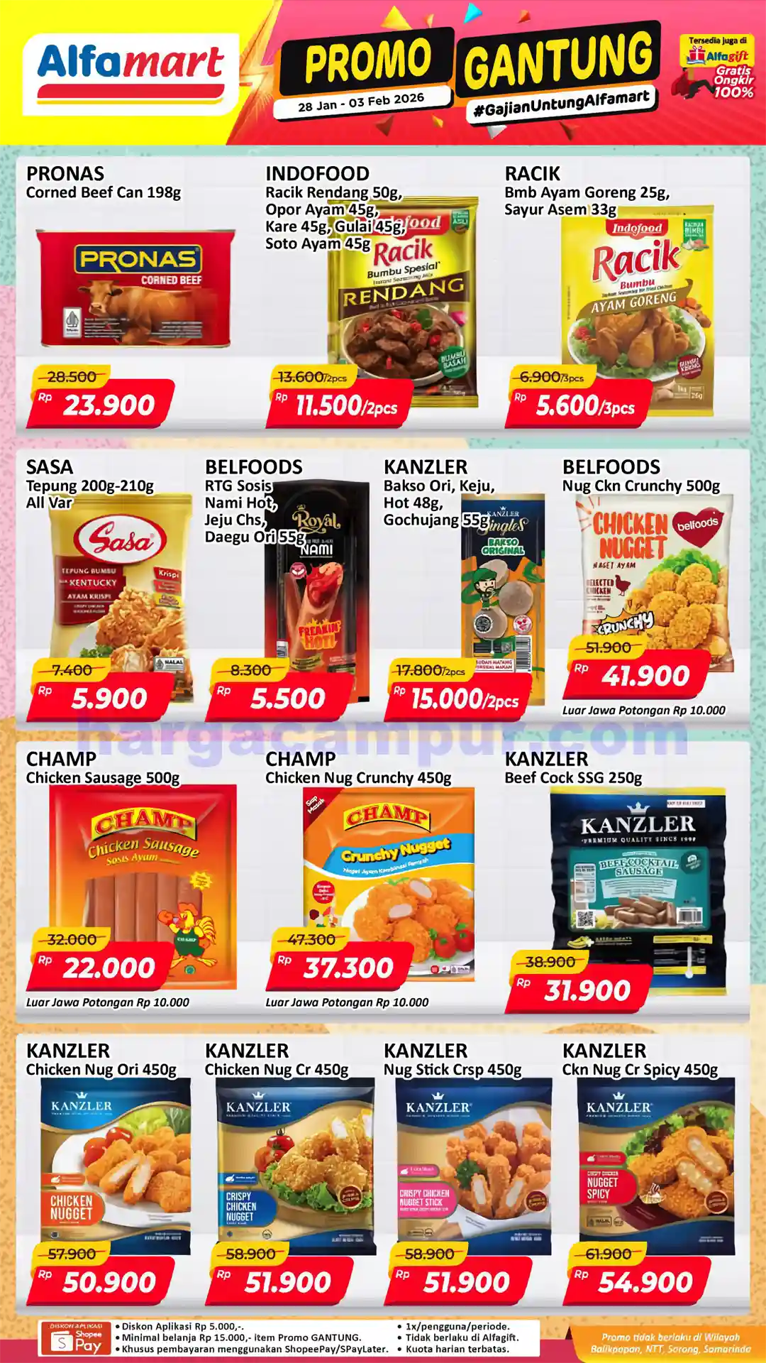 Katalog Promo JSM Alfamart Terbaru 30 Jan - 1 Feb 2026 3 Promo Gantung Alfamart Katalog Terbaru 28 Januari 3 Februari 2026 3