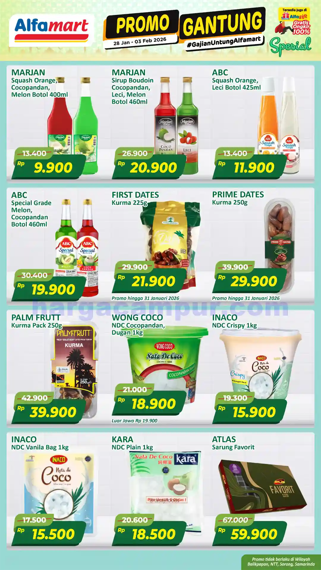 Katalog Promo JSM Alfamart Terbaru 30 Jan - 1 Feb 2026 7 Promo Gantung Alfamart Katalog Terbaru 28 Januari 3 Februari 2026 7