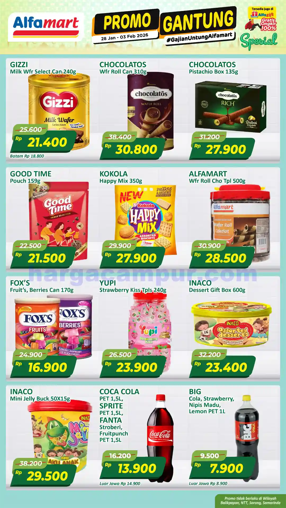 Katalog Promo JSM Alfamart Terbaru 30 Jan - 1 Feb 2026 8 Promo Gantung Alfamart Katalog Terbaru 28 Januari 3 Februari 2026 8