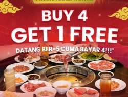 Promo Hanamasa Harga Spesial Akhir Tahun Beli 4 Gratis 1