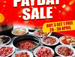 Promo Hanamasa Harga Spesial Payday Beli 3 Gratis 1 Menu