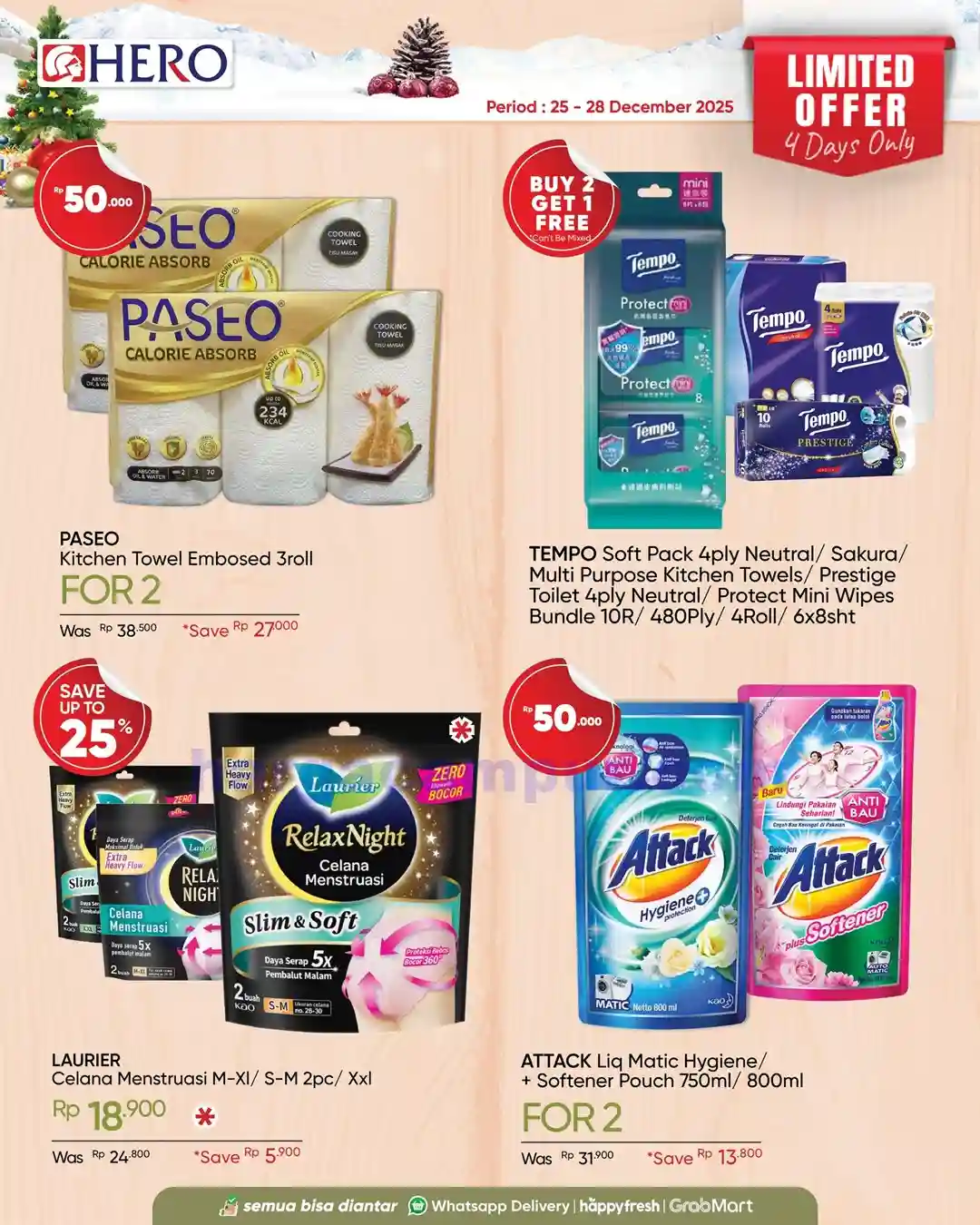 Promo Hero Supermarket Weekend Terbaru 2 - 4 Januari 2026 9 Promo Hero Supermarket Weekend Terbaru 26 28 Desember 2025 1
