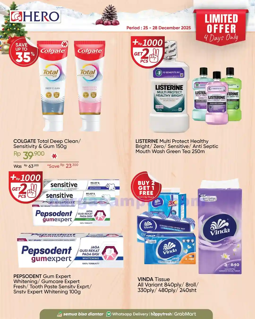 Promo Hero Supermarket Weekend Terbaru 2 - 4 Januari 2026 8 Promo Hero Supermarket Weekend Terbaru 26 28 Desember 2025 2
