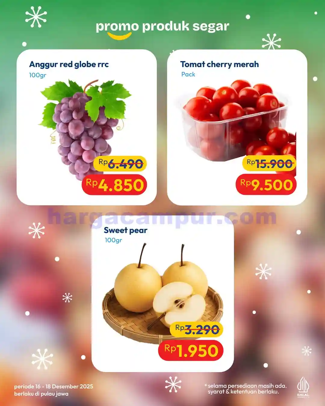 Promo Hypermart Produk Segar Periode 16 - 18 Desember 2025 3 Promo Hypermart Produk Segar Periode 16 18 Desember 2025 3