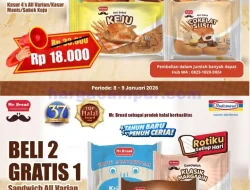 Promo Mr Bread Roti Indomaret Terbaru 1 – 7 Januari 2026