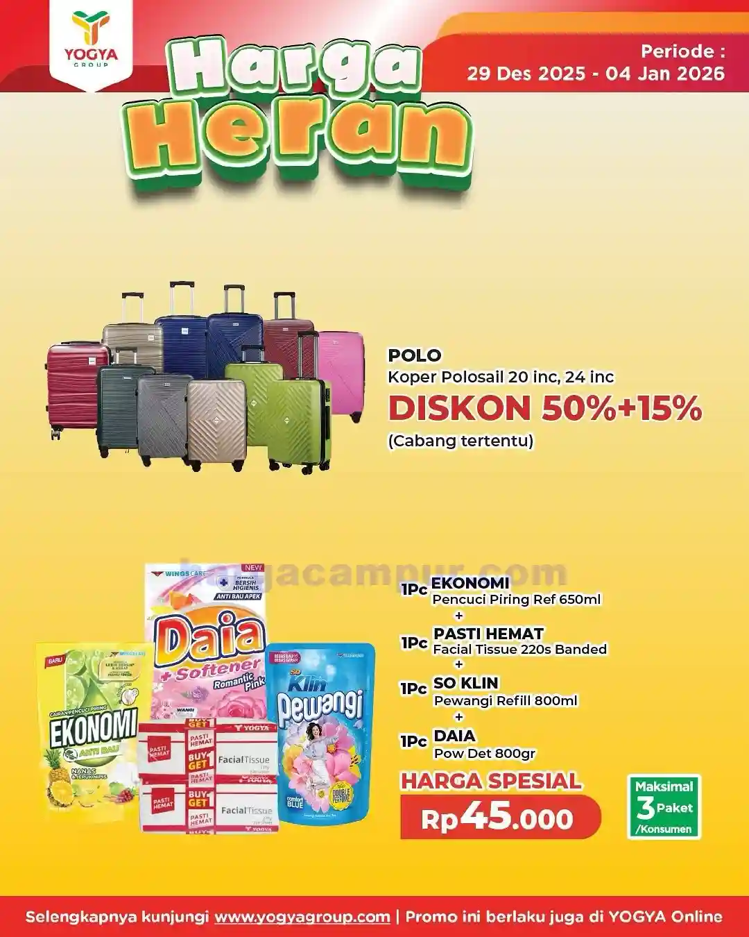 Promo Toserba Yogya Weekend Terbaru 2 - 4 Januari 2026 10 Promo Toserba Yogya Weekend Terbaru 2 4 Januari 2026 15