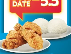 Promo Wendys Double Date 5.5: Paket Hemat 55 Ribuan