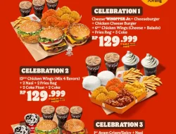 Promo Burger King Celebration Meals Rp129.999, Paket Makan Bareng Mulai 32 Ribuan per Orang