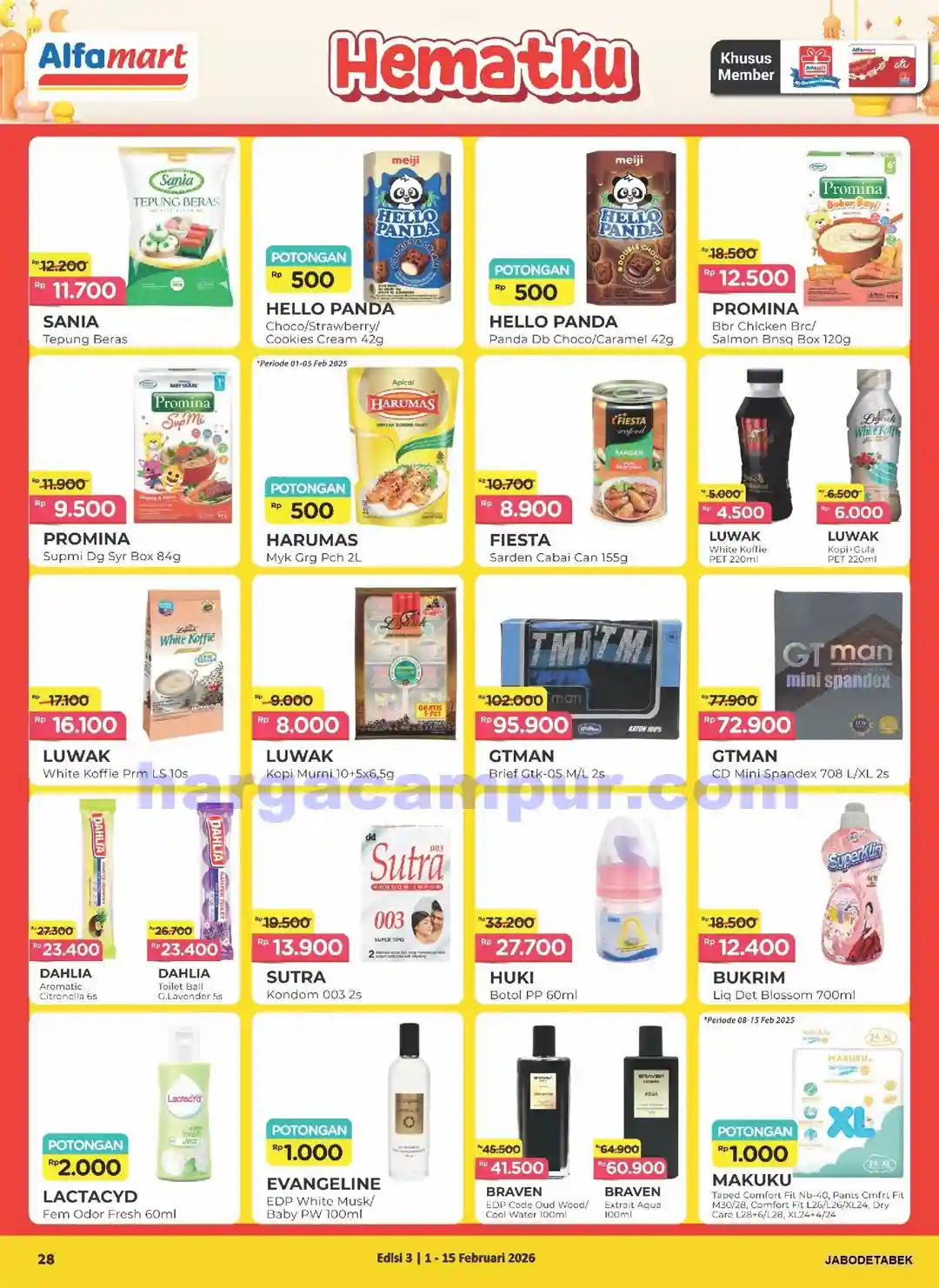 Katalog Alfamart Promo Terbaru 1 - 15 Februari 2026 28 Katalog Alfamart Promo Terbaru 1 15 Februari 2026 28