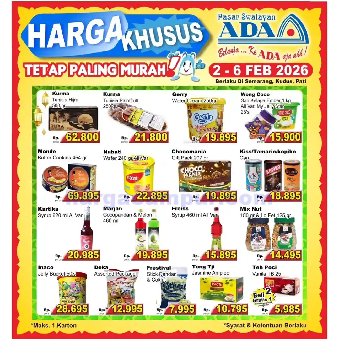 Promo Ada Swalayan Weekend Terbaru 7 - 8 Februari 2026 2 Katalog Promo Ada Swalayan Weekday Terbaru 2 6 Februari 2026 11
