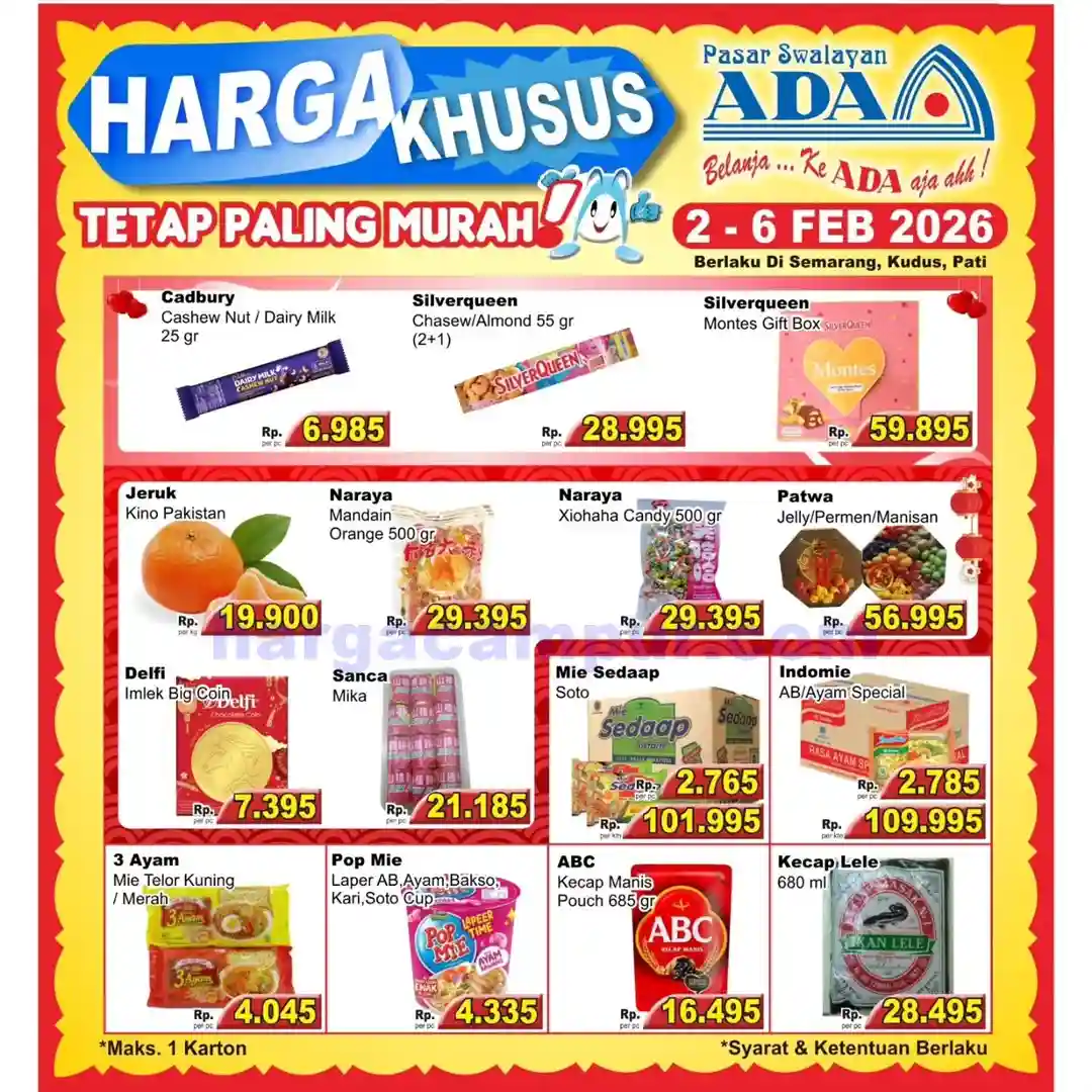 Promo Ada Swalayan Weekend Terbaru 7 - 8 Februari 2026 1 Katalog Promo Ada Swalayan Weekday Terbaru 2 6 Februari 2026 12