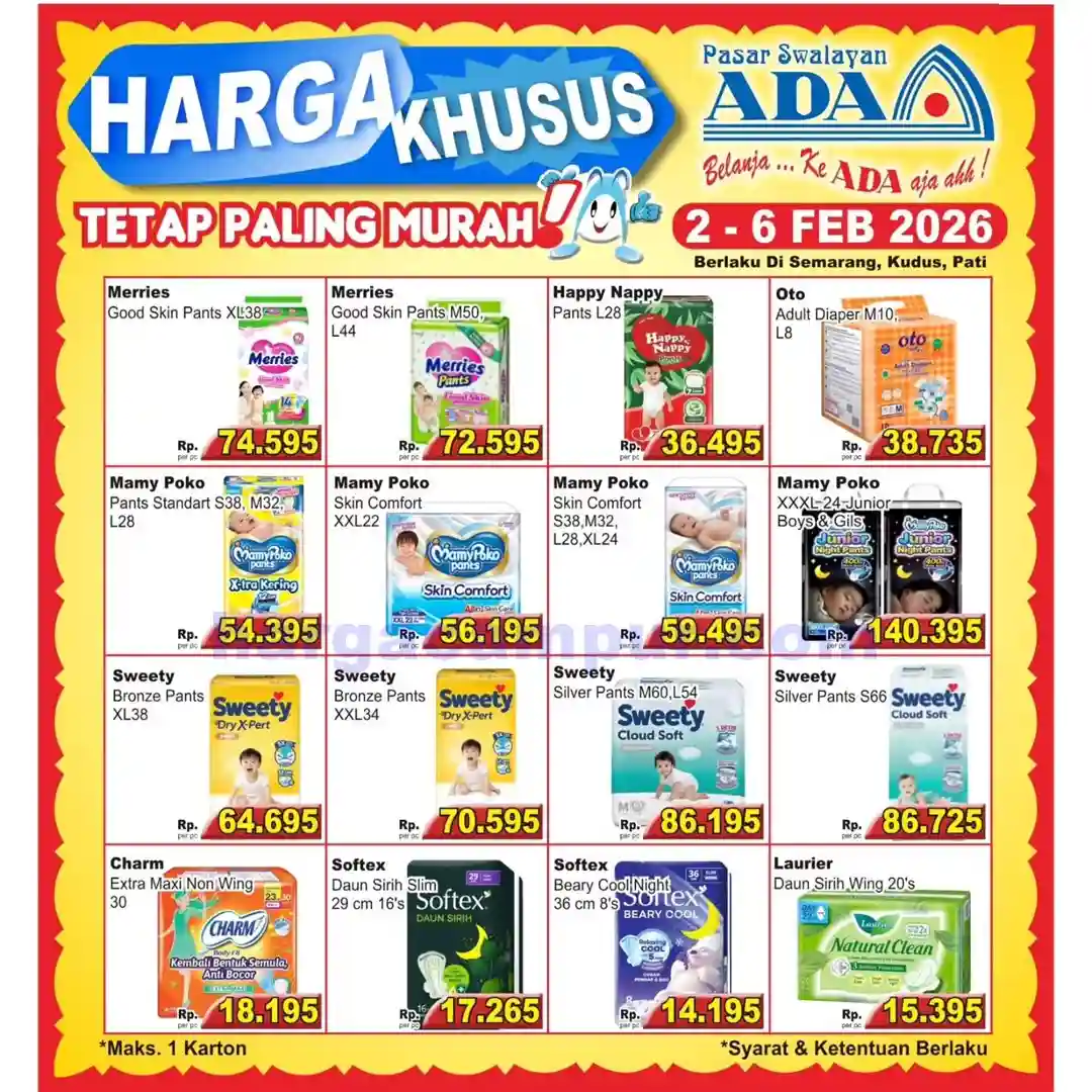 Promo Ada Swalayan Weekend Terbaru 7 - 8 Februari 2026 9 Katalog Promo Ada Swalayan Weekday Terbaru 2 6 Februari 2026 4