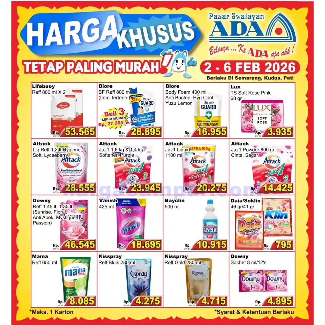 Promo Ada Swalayan Weekend Terbaru 7 - 8 Februari 2026 7 Katalog Promo Ada Swalayan Weekday Terbaru 2 6 Februari 2026 6