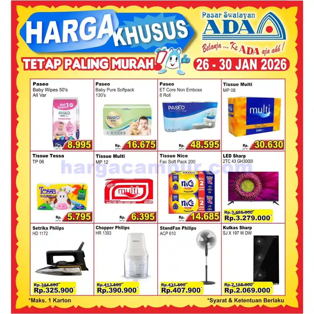 Promo Ada Swalayan Weekend Terbaru 31 Jan - 1 Feb 2026 12 Katalog Promo Ada Swalayan Weekday Terbaru 26 30 Januari 2026 3